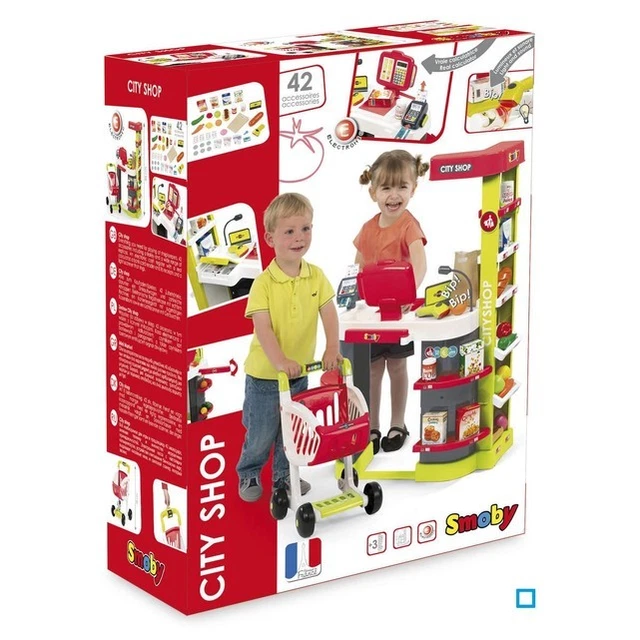 smoby-350211-marchande-city-shop-avec-caddie-l-gumes-caisse-aliments